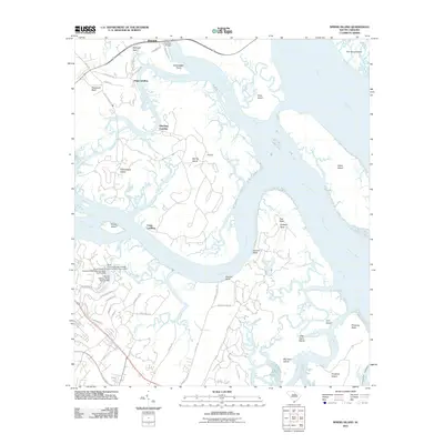 2011 Map of Spring Island, 2011 Print