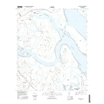 2017 Map of Spring Island, 2017 Print