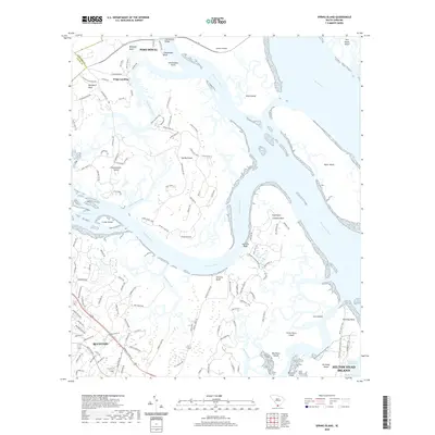 2020 Map of Spring Island, 2020 Print