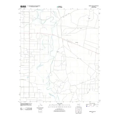2010 Map of Spring Lake, 2010 Print