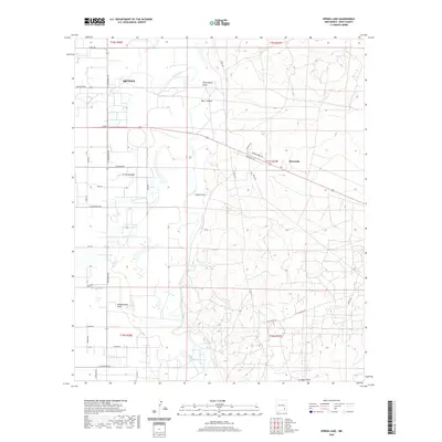 2020 Map of Spring Lake, 2020 Print