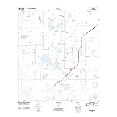 2012 Map of Spring Lake, 2012 Print