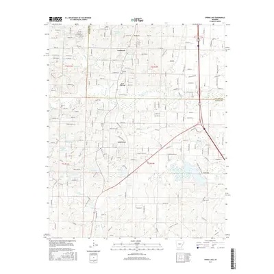 2017 Map of Spring Lake, 2017 Print