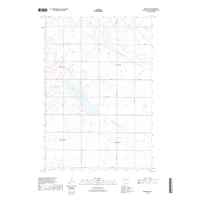 2017 Map of Spring Lake, 2017 Print