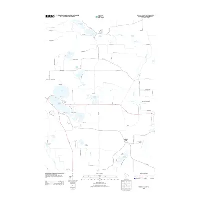 2013 Map of Spring Lake, 2013 Print