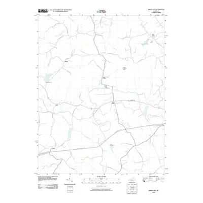 2010 Map of Spring Lick, 2010 Print