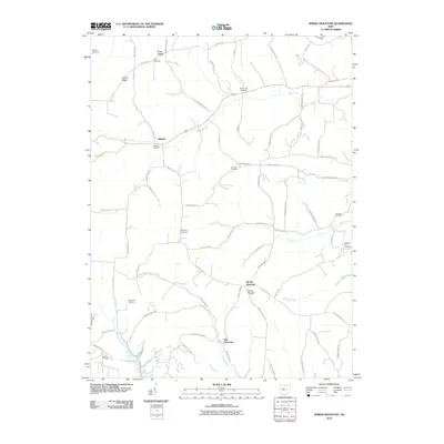 2010 Map of Spring Mountain, 2010 Print