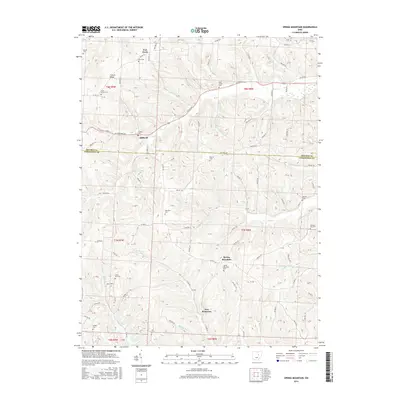 2016 Map of Spring Mountain, 2016 Print
