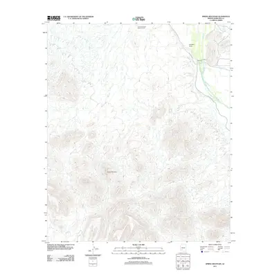 2011 Map of Spring Mountain, 2011 Print