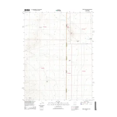 2014 Map of Spring Mountain, 2014 Print