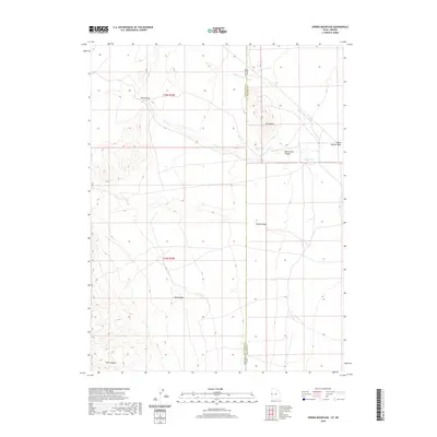 2020 Map of Spring Mountain, 2020 Print