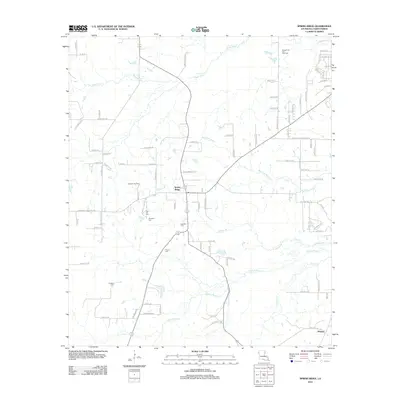 2012 Map of Spring Ridge, 2012 Print