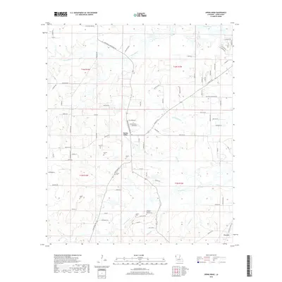 2018 Map of Spring Ridge, 2018 Print