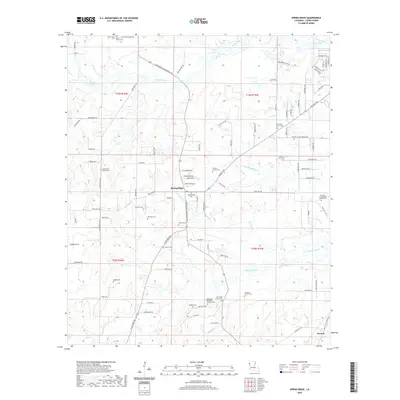 2020 Map of Spring Ridge, 2020 Print