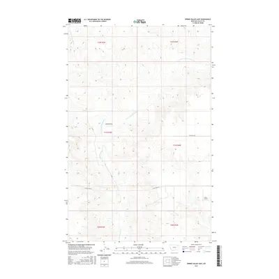 2017 Map of Spring Valley East, 2017 Print