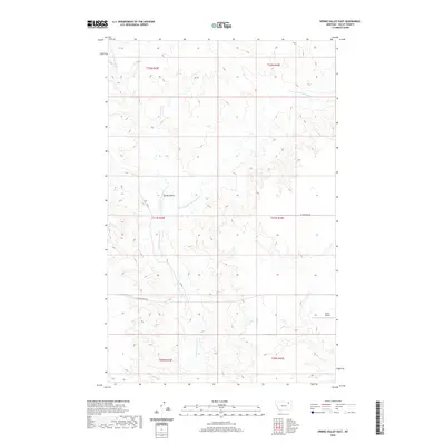 2020 Map of Spring Valley East, 2020 Print