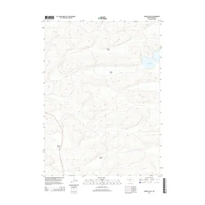 2014 Map of Spring Valley, 2014 Print