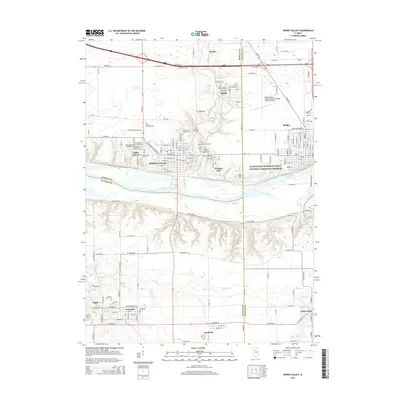 2015 Map of Spring Valley, 2015 Print