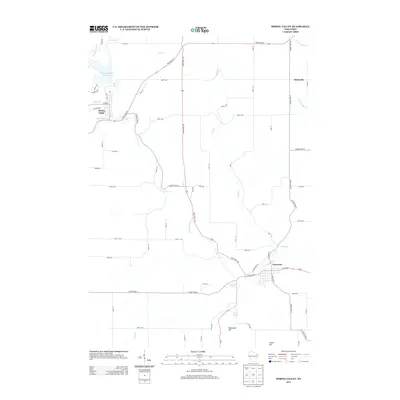 2013 Map of Spring Valley, 2013 Print