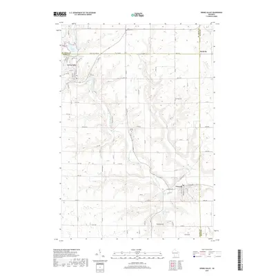 2018 Map of Spring Valley, 2018 Print