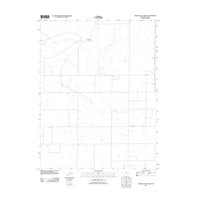 2012 Map of Spring Valley Ranch, 2012 Print