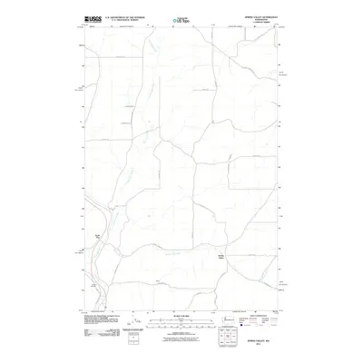 2011 Map of Spring Valley, 2011 Print