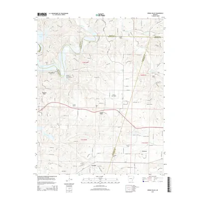 2014 Map of Spring Valley, 2014 Print