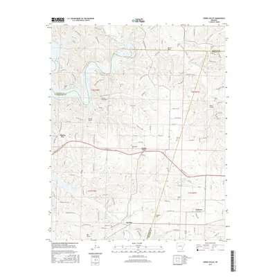 2017 Map of Spring Valley, 2017 Print
