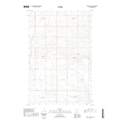 2020 Map of Spring Valley West, 2020 Print