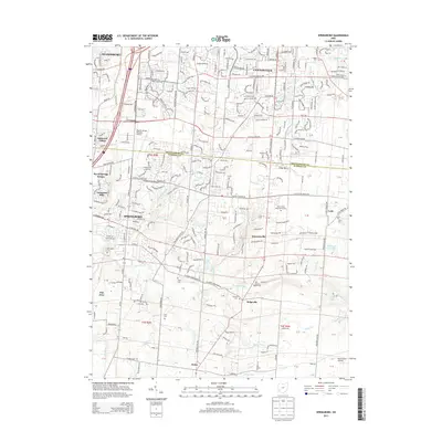 2013 Map of Springboro, 2013 Print