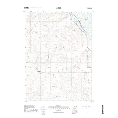 2018 Map of Springbrook, 2018 Print
