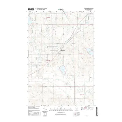 2015 Map of Springbrook, 2015 Print