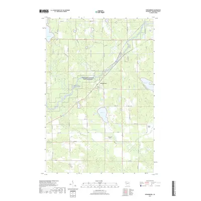 2019 Map of Springbrook, 2019 Print