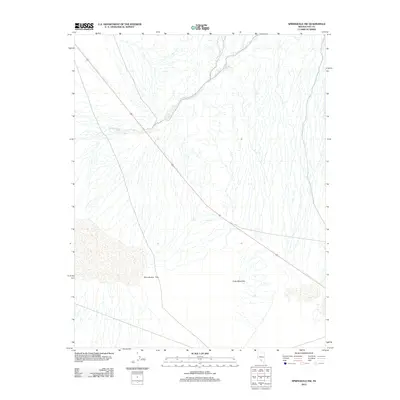 2012 Map of Springdale NW, 2012 Print