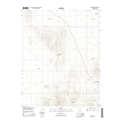2015 Map of Springdale, 2015 Print