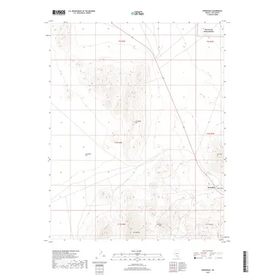 2018 Map of Springdale, 2018 Print