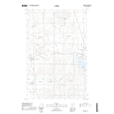 2020 Map of Springdale, 2020 Print