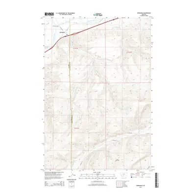 2014 Map of Springdale, 2014 Print