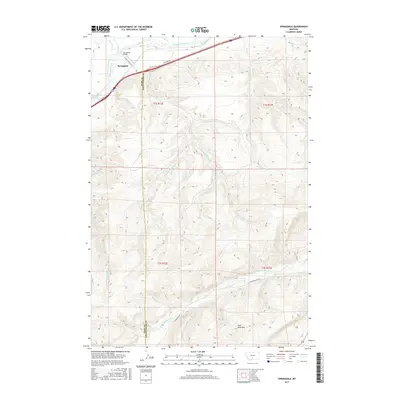2017 Map of Springdale, 2017 Print