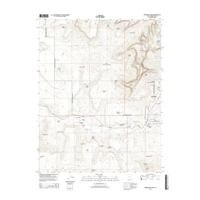 2014 Map of Springdale West, 2014 Print