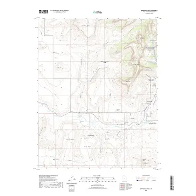 2020 Map of Springdale West, 2020 Print