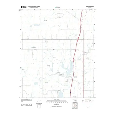 2010 Map of Springer, 2010 Print