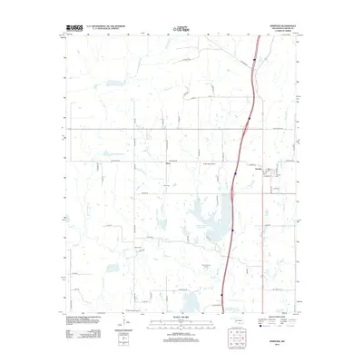 2012 Map of Springer, 2012 Print