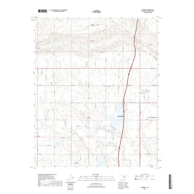 2018 Map of Springer, 2018 Print