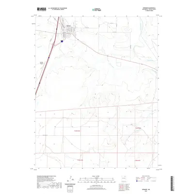 2020 Map of Springer, 2020 Print