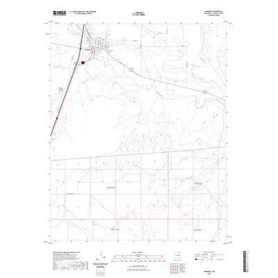 2023 Map of Springer, 2023 Print