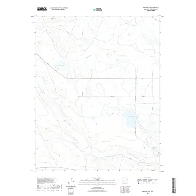 2020 Map of Springer Lake, 2020 Print