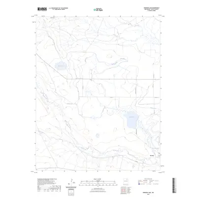 2023 Map of Springer Lake, 2023 Print
