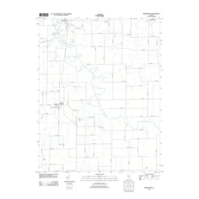 2012 Map of Springerton, 2012 Print