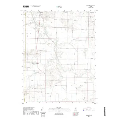 2021 Map of Springerton, 2021 Print